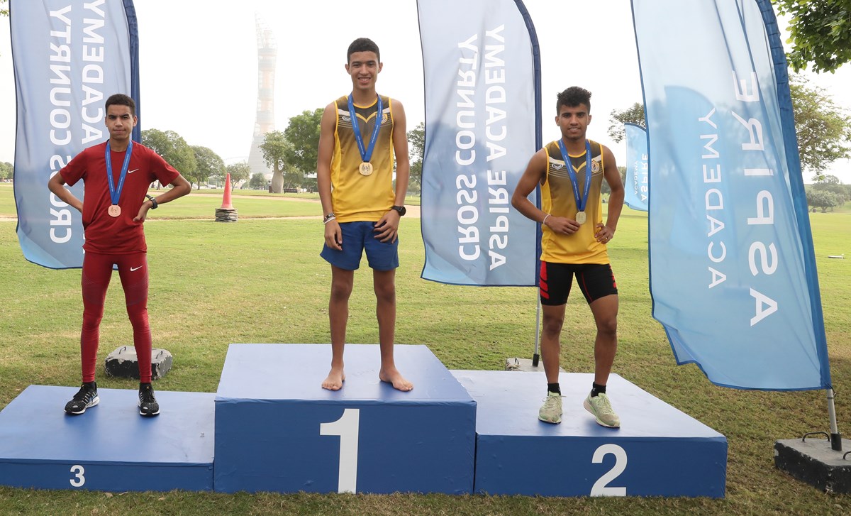 GREAT CONTESTS ON SHOW AT  4TH ASPIRE ACADEMY CROSS COUNTRY RACES